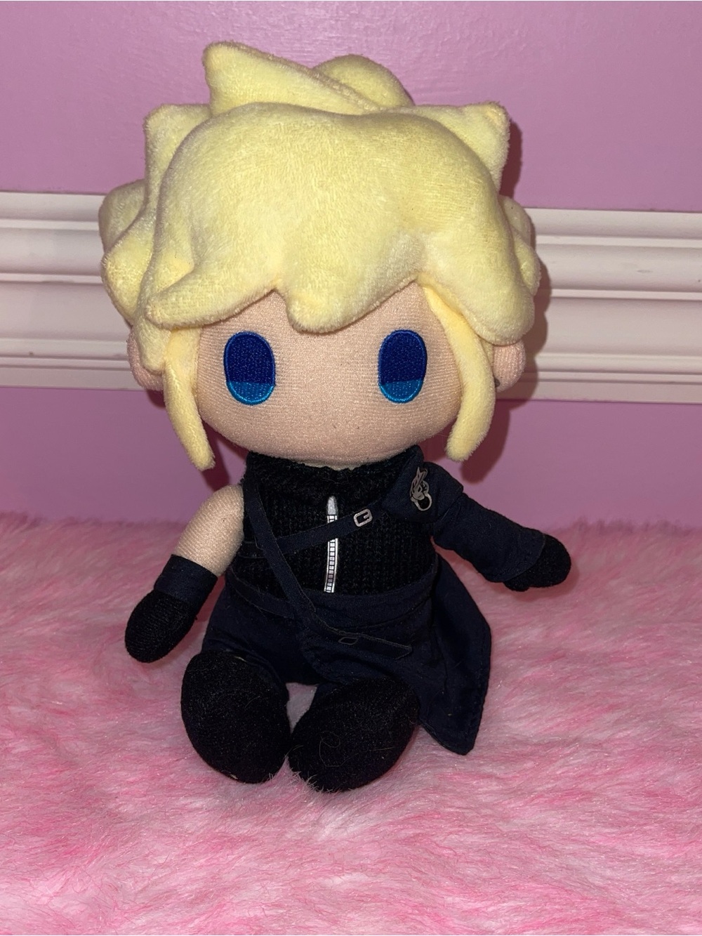 final fantasy VII 7 kingdom hearts advent children cloud plush stuffed animal